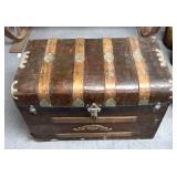 Antique travelers trunk