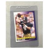 1991 Bre H Favre rookie card