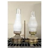 Vintage wall hanging lamps