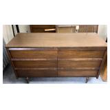 6 drawer, dresser with vanity the mirror picture