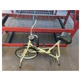 Great shape, exercise, stationary bike