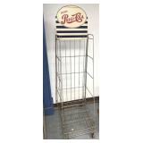 Vintage Pepsi-Cola display rack