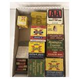 Vty of 12 gauge ammo along with 410
