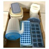 Ice cube trays/press/food containers/pitcher
