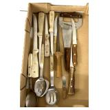 Kitchen knives-utensils 2 w/Schley cheese on them