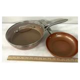 Gotham steel/copper chef frying pans
