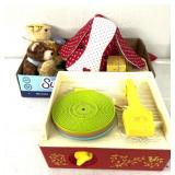 Fisher-Price music box record player/other toys