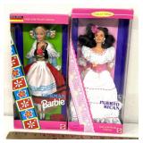 German/Puerto Rican Barbies