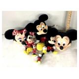 Mickey and Minnie mouse collectibles