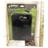 Portable security stack on/secure low profile