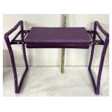 Collapsible garden stool