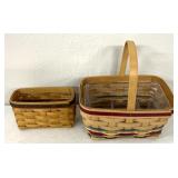 2 Longaberger baskets