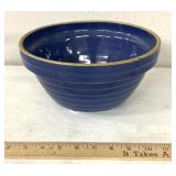 Stoneware bowl made in USA 9.5 inches wide
