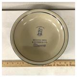 10.5 inch stoneware plate/Calmar farmers
