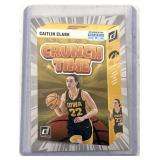 Caitlin Clark crunch time basketball card