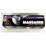 Power electric two speed massager