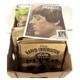 Vintage sheet music and other musical publications