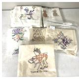 Hand embroidered items