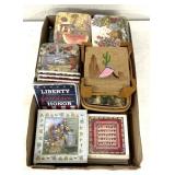 Vintage Beverage coasters-advertising