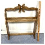 30 inch wide quilt rack