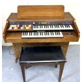 Hammond, animation by Leslie electric piano