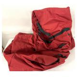 2 Christmas over sized haulers w/ wheels