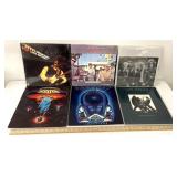 6 classic rock records, see description
