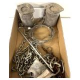 Vintage Soup can traps " dog proof"