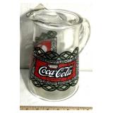 Retro Coca-Cola beverage pitcher