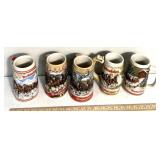 Budweiser Anaheim Bush holiday Steins