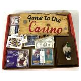Player card/casino themed lot