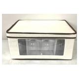 Wine glass holder/current glasses are plastic