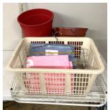 Laundry basket/organizer/trash bin/cleaning pail