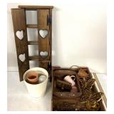 Butterfly/fall decor/planter