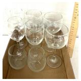 St. Lucas, Trinity Catholic school wine glasses