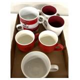 Holiday themed mugs/ campbells
