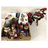 Christmas themed snowmen