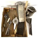 Vintage household utensils