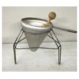 Vintage cone strainer