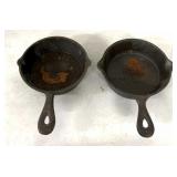 Cast iron skillets