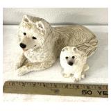 Sandicast dog figurines