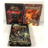 Pathfinder/dark heresy books