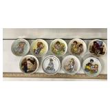 (7) miniature Motherï¿½s Day Avon plates