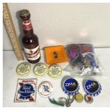 PBR/Schlitz/leinenkugels tapper/other beer items