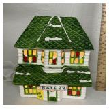 Department 56 Snow Village 'Bakery' 1983