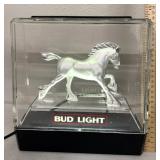 The Budweiser light Clydesdale/silver 1982