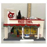 Department 56- Red owl grocery store