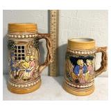 2 vintage 1960s era German beer