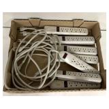 Seven power strips