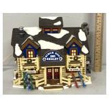 Department 56- Birch run ski chalet